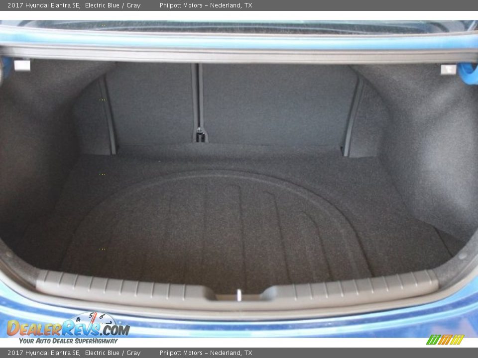 2017 Hyundai Elantra SE Electric Blue / Gray Photo #21