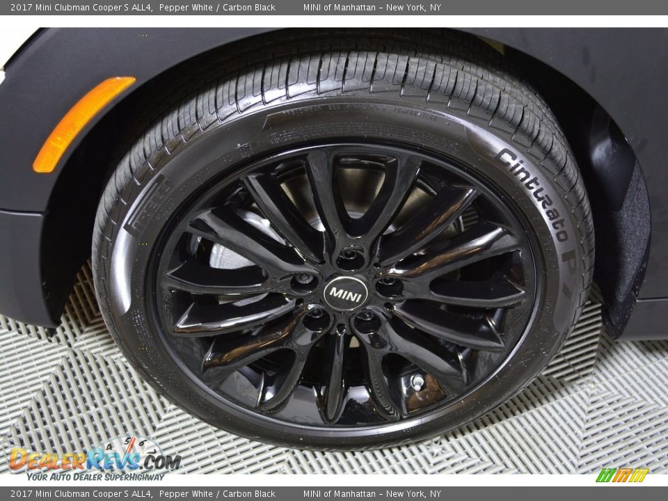 2017 Mini Clubman Cooper S ALL4 Pepper White / Carbon Black Photo #20