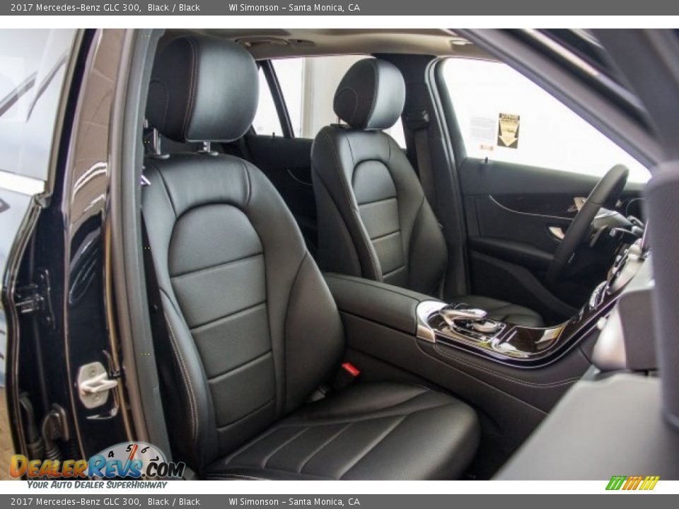 2017 Mercedes-Benz GLC 300 Black / Black Photo #2