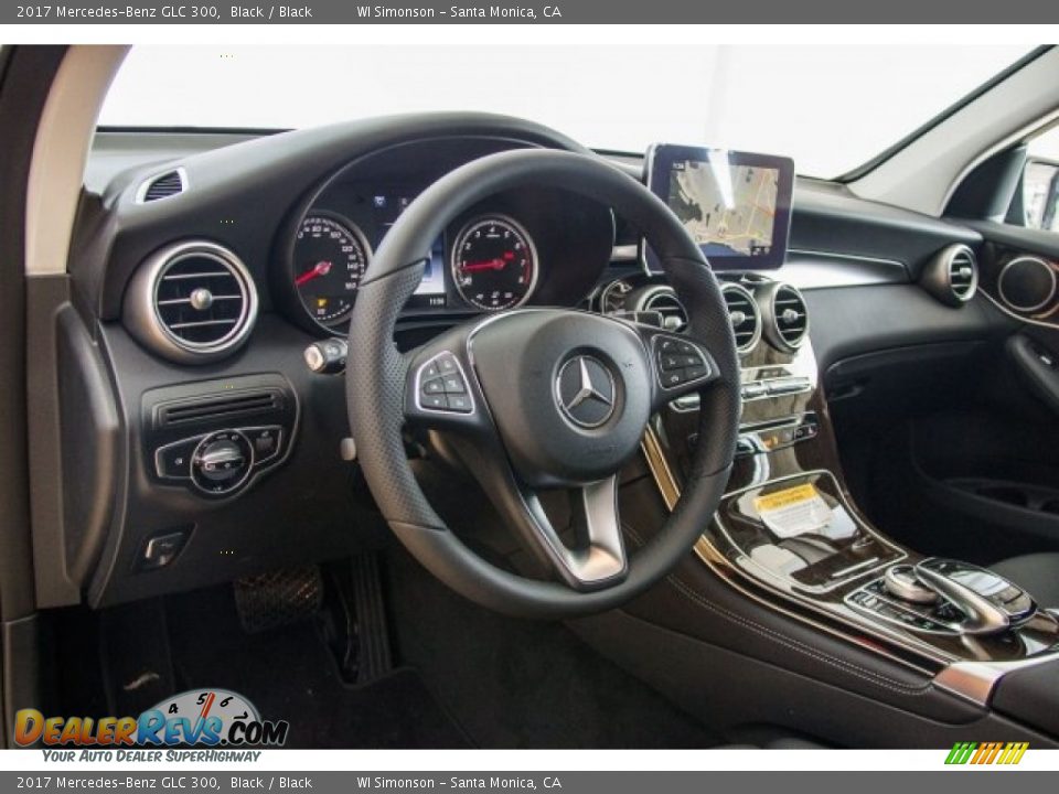 2017 Mercedes-Benz GLC 300 Black / Black Photo #6
