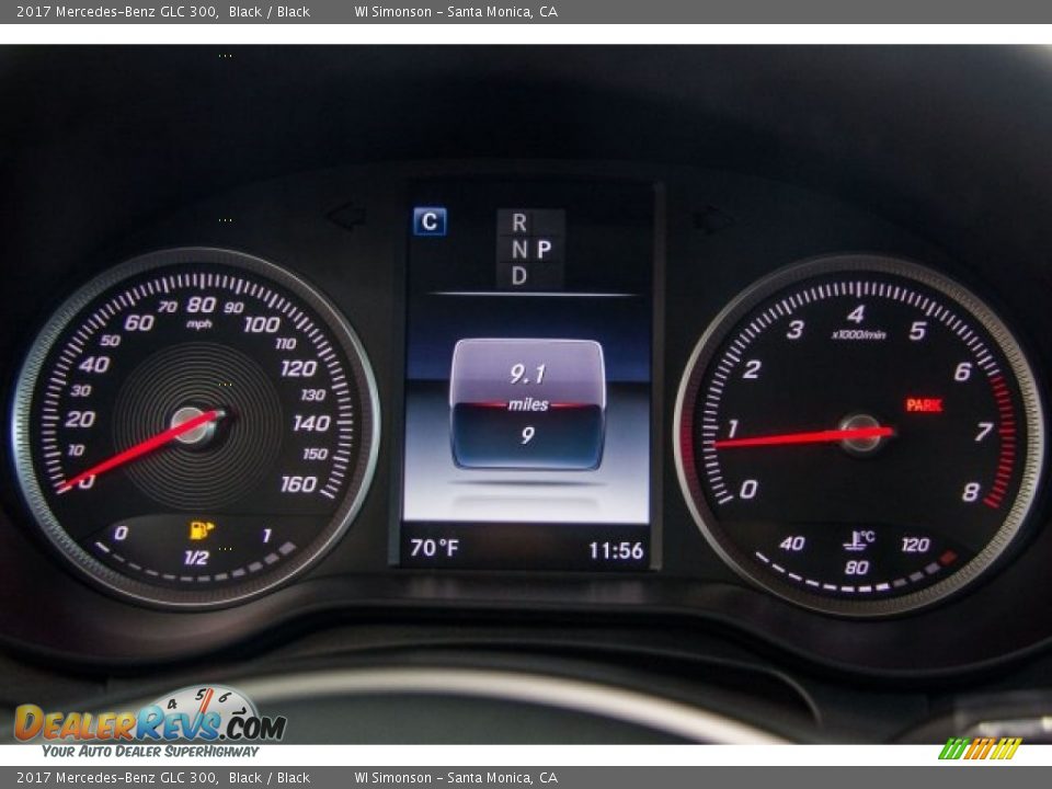 2017 Mercedes-Benz GLC 300 Black / Black Photo #7