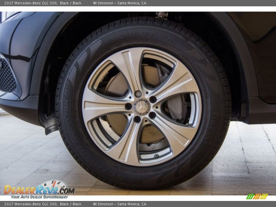 2017 Mercedes-Benz GLC 300 Black / Black Photo #9