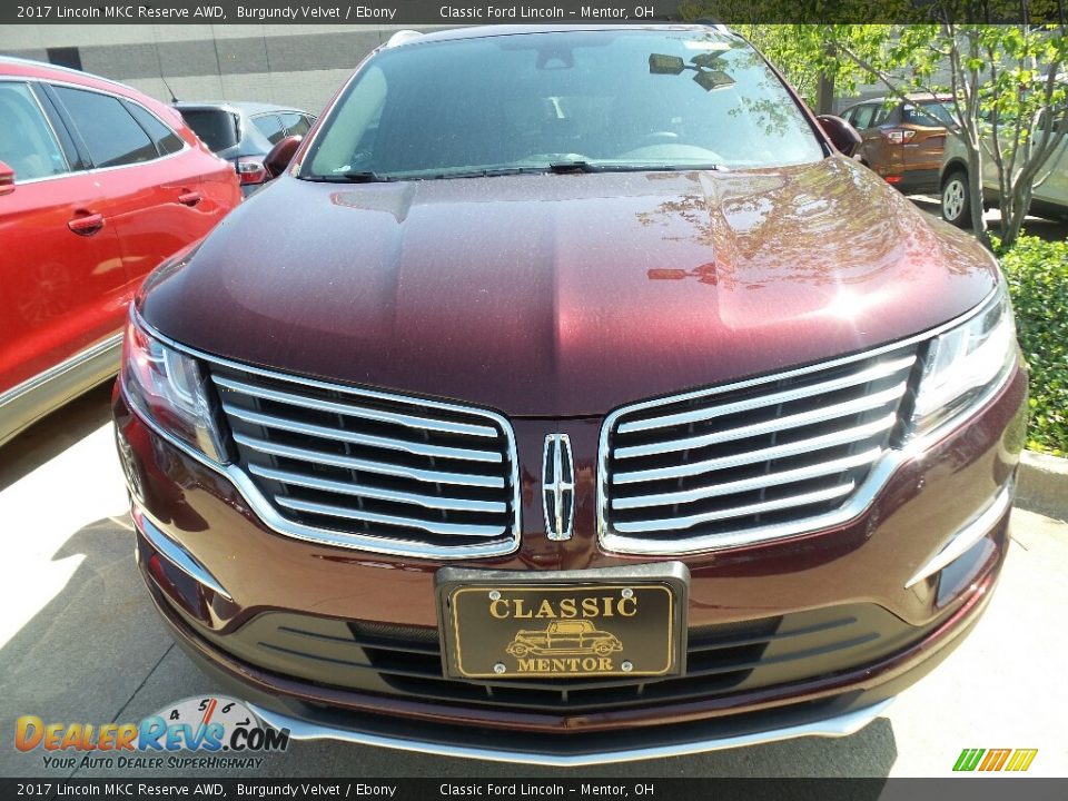 2017 Lincoln MKC Reserve AWD Burgundy Velvet / Ebony Photo #2
