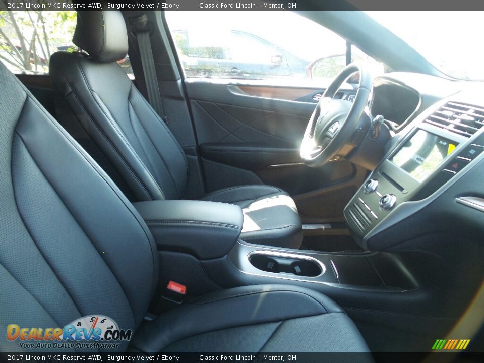 2017 Lincoln MKC Reserve AWD Burgundy Velvet / Ebony Photo #3