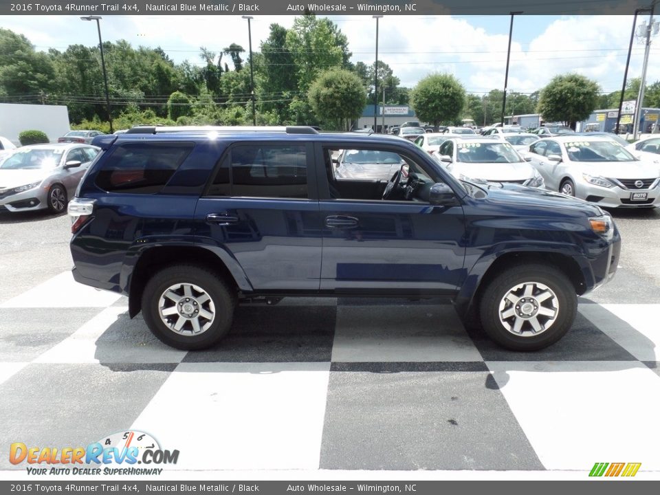 2016 Toyota 4Runner Trail 4x4 Nautical Blue Metallic / Black Photo #3