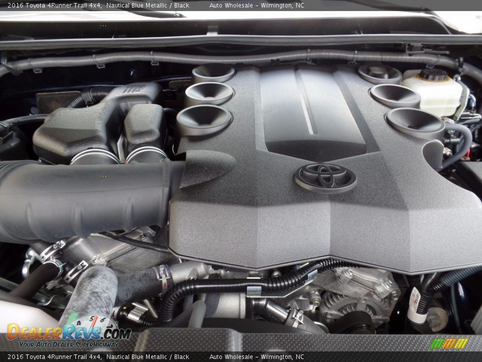 2016 Toyota 4Runner Trail 4x4 Nautical Blue Metallic / Black Photo #6