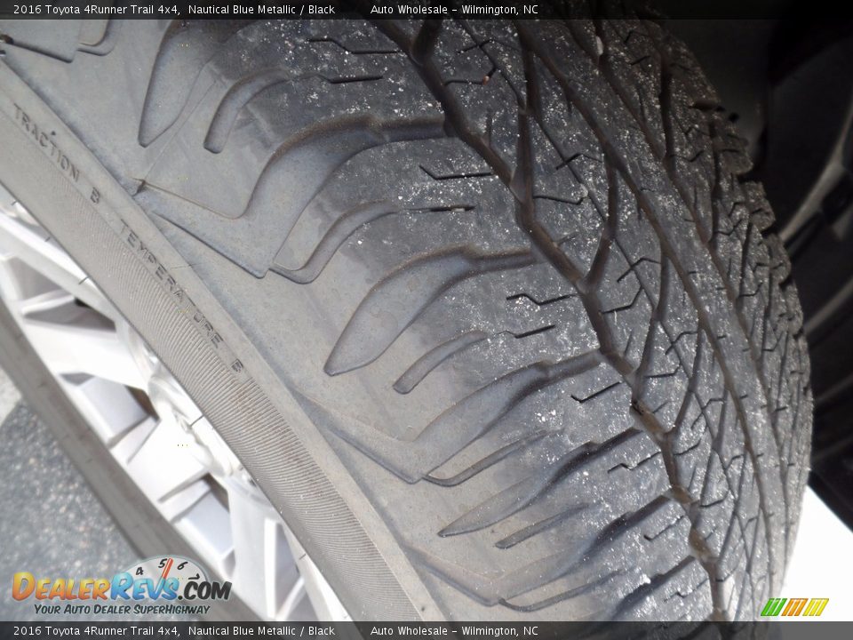 2016 Toyota 4Runner Trail 4x4 Nautical Blue Metallic / Black Photo #8