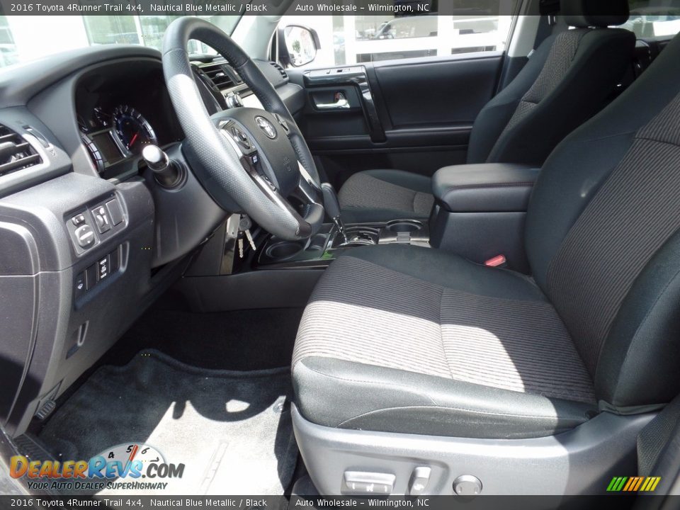 2016 Toyota 4Runner Trail 4x4 Nautical Blue Metallic / Black Photo #10