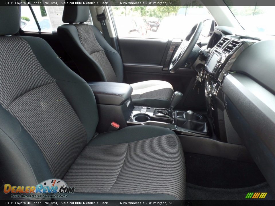 2016 Toyota 4Runner Trail 4x4 Nautical Blue Metallic / Black Photo #12