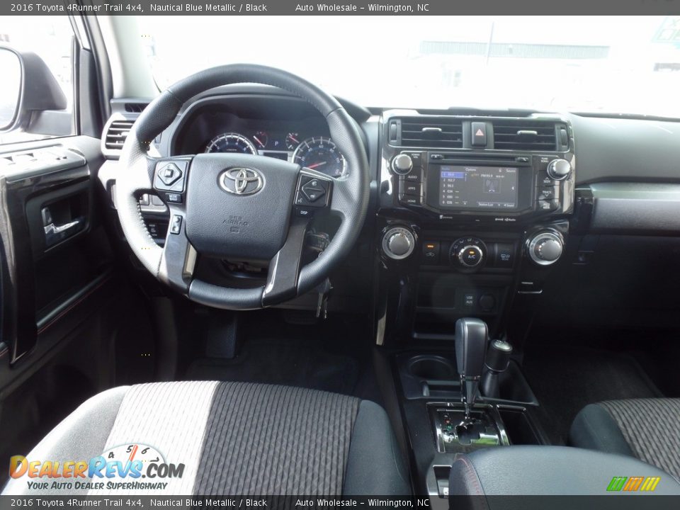 2016 Toyota 4Runner Trail 4x4 Nautical Blue Metallic / Black Photo #14