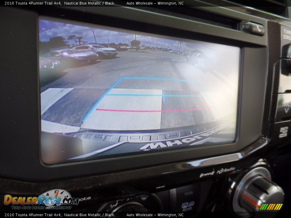 2016 Toyota 4Runner Trail 4x4 Nautical Blue Metallic / Black Photo #17