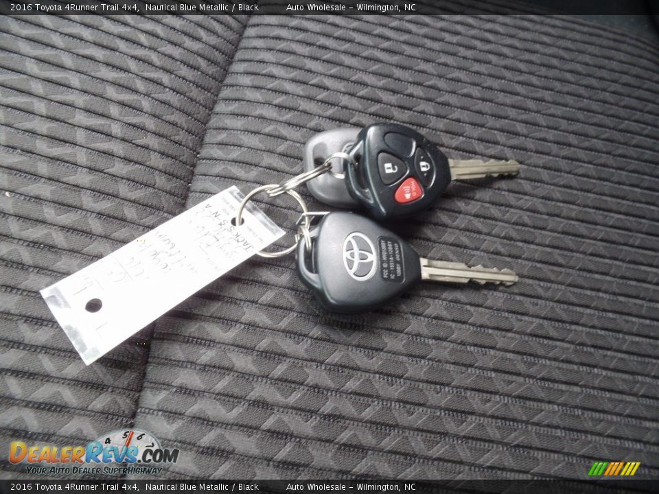 2016 Toyota 4Runner Trail 4x4 Nautical Blue Metallic / Black Photo #19