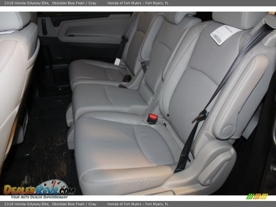 Rear Seat of 2018 Honda Odyssey Elite Photo #31