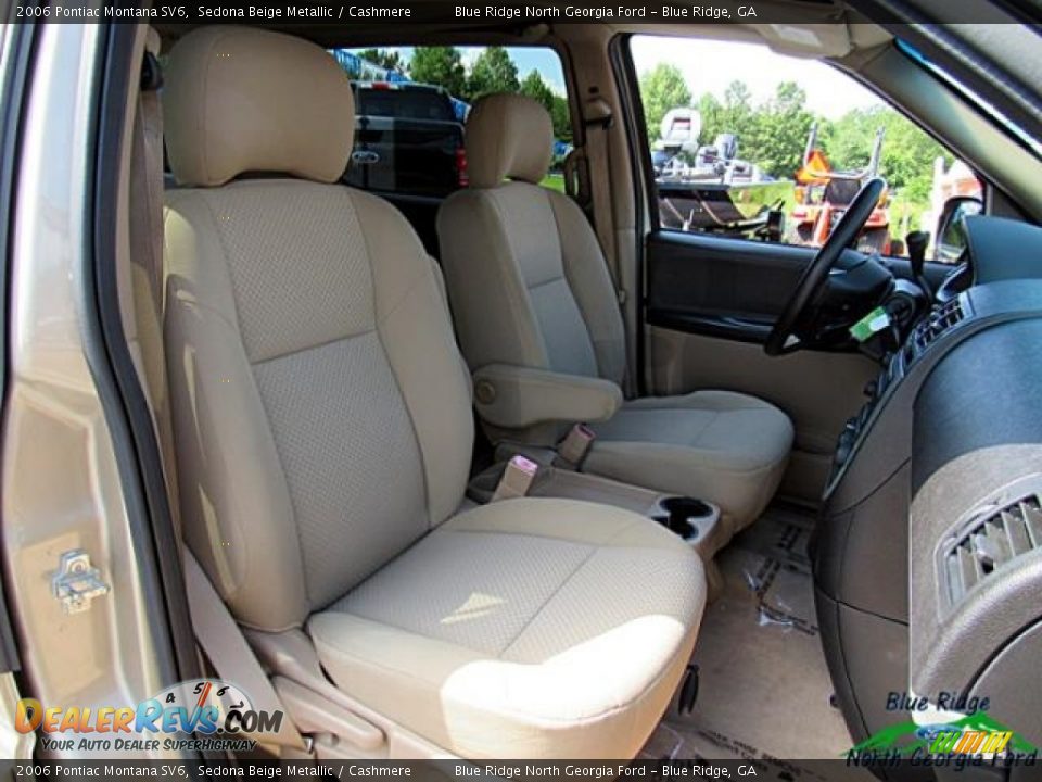 2006 Pontiac Montana SV6 Sedona Beige Metallic / Cashmere Photo #12