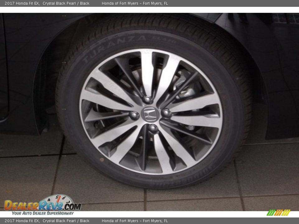 2017 Honda Fit EX Crystal Black Pearl / Black Photo #3