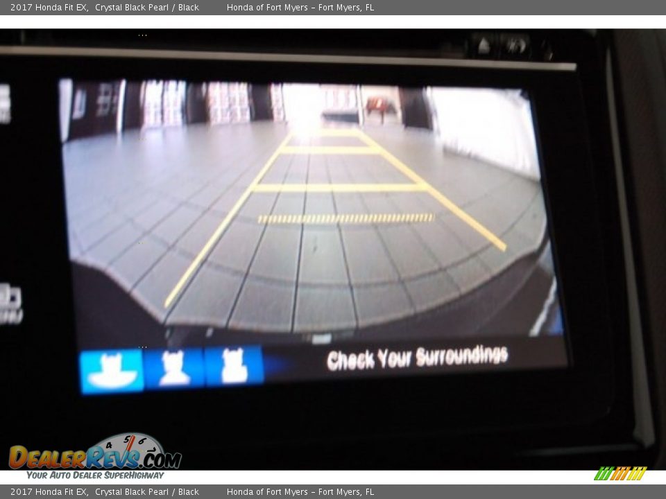 2017 Honda Fit EX Crystal Black Pearl / Black Photo #12