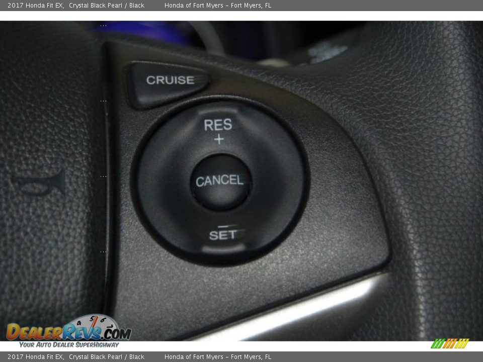2017 Honda Fit EX Crystal Black Pearl / Black Photo #14