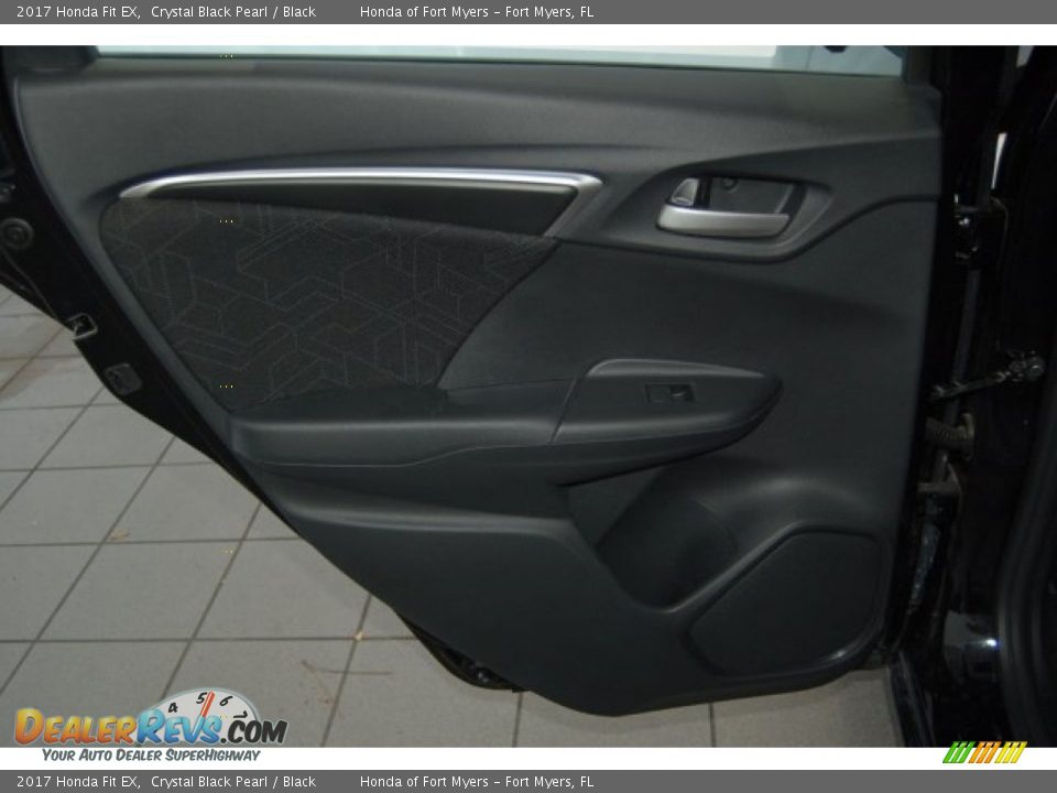 2017 Honda Fit EX Crystal Black Pearl / Black Photo #16