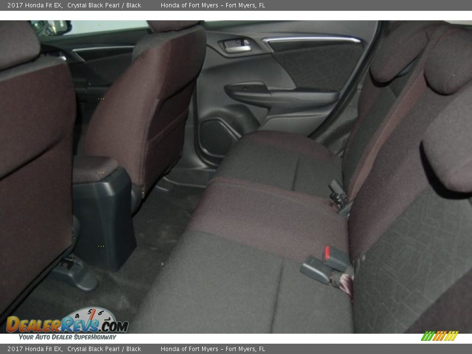 2017 Honda Fit EX Crystal Black Pearl / Black Photo #18