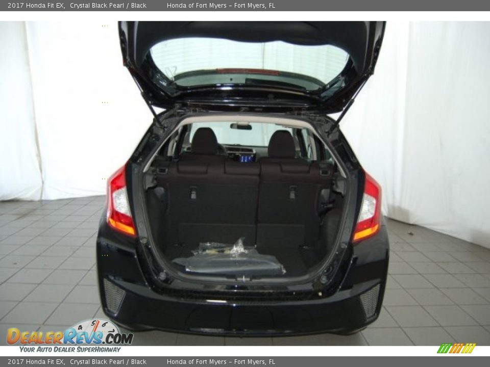 2017 Honda Fit EX Crystal Black Pearl / Black Photo #19