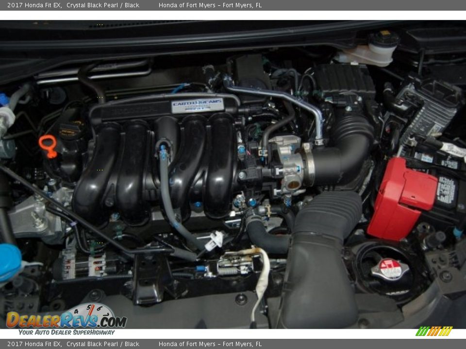 2017 Honda Fit EX Crystal Black Pearl / Black Photo #20