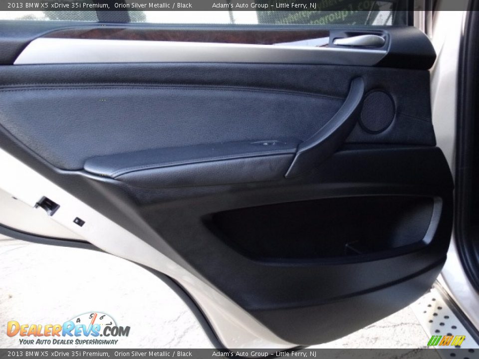 2013 BMW X5 xDrive 35i Premium Orion Silver Metallic / Black Photo #9