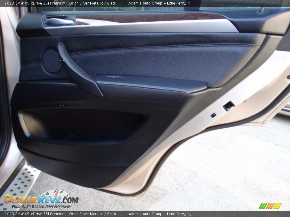 2013 BMW X5 xDrive 35i Premium Orion Silver Metallic / Black Photo #12