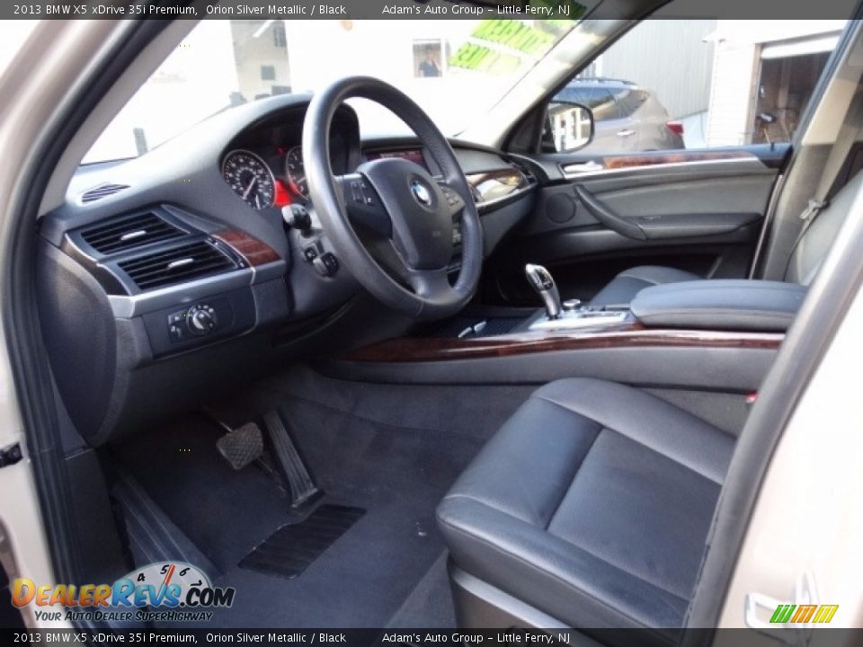 2013 BMW X5 xDrive 35i Premium Orion Silver Metallic / Black Photo #21