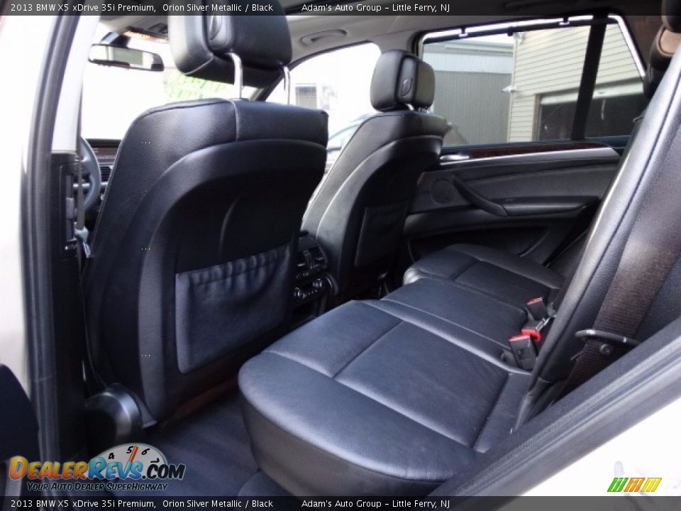 2013 BMW X5 xDrive 35i Premium Orion Silver Metallic / Black Photo #22