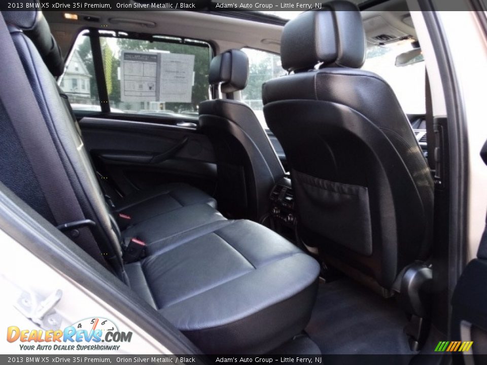 2013 BMW X5 xDrive 35i Premium Orion Silver Metallic / Black Photo #25