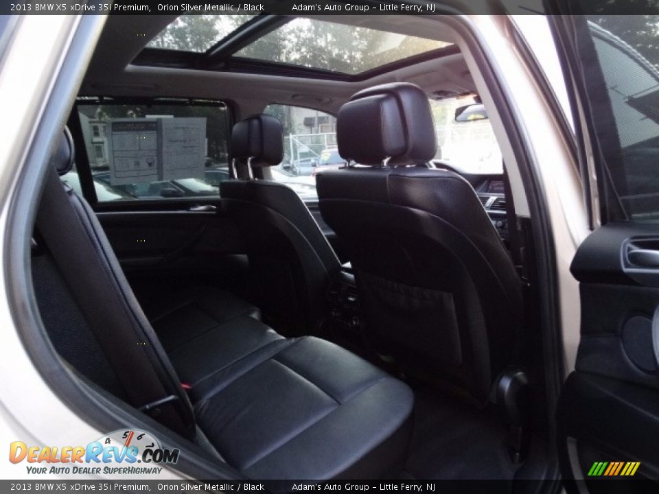 2013 BMW X5 xDrive 35i Premium Orion Silver Metallic / Black Photo #32