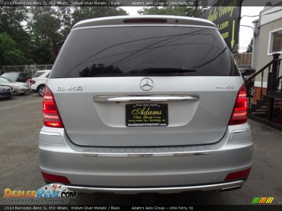 2010 Mercedes-Benz GL 450 4Matic Iridium Silver Metallic / Black Photo #5