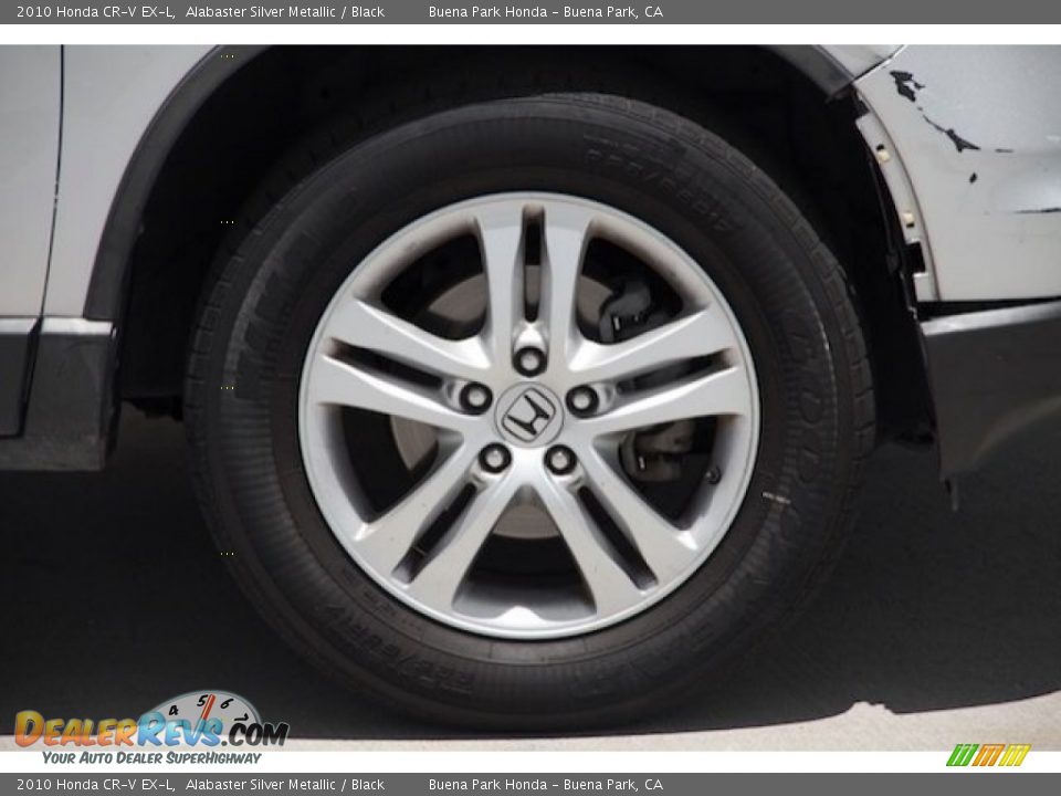 2010 Honda CR-V EX-L Alabaster Silver Metallic / Black Photo #27