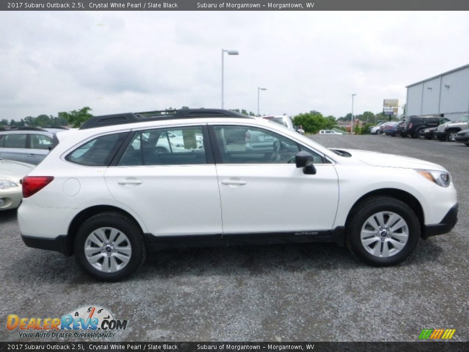 2017 Subaru Outback 2.5i Crystal White Pearl / Slate Black Photo #2