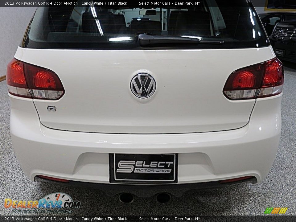 2013 Volkswagen Golf R 4 Door 4Motion Candy White / Titan Black Photo #5