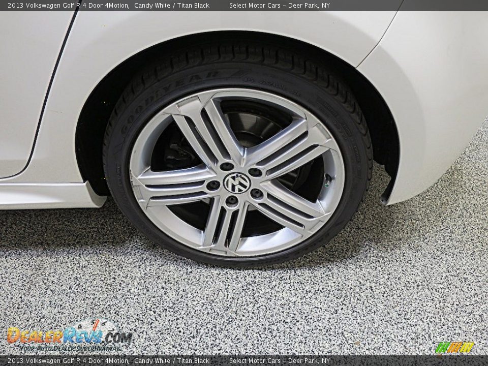 2013 Volkswagen Golf R 4 Door 4Motion Candy White / Titan Black Photo #13