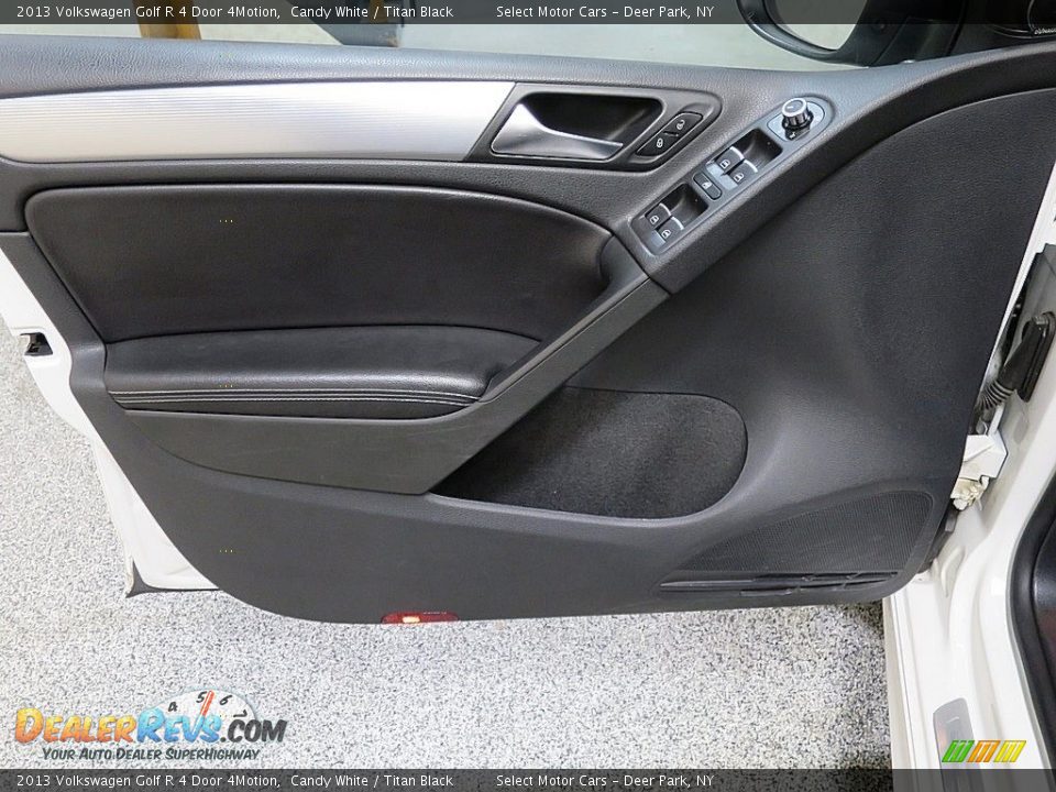 2013 Volkswagen Golf R 4 Door 4Motion Candy White / Titan Black Photo #21