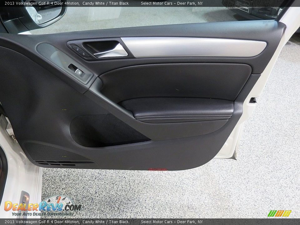 2013 Volkswagen Golf R 4 Door 4Motion Candy White / Titan Black Photo #22