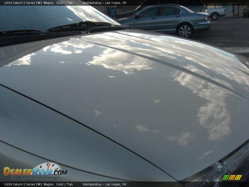 1999 Saturn S Series SW1 Wagon Gold / Tan Photo #11