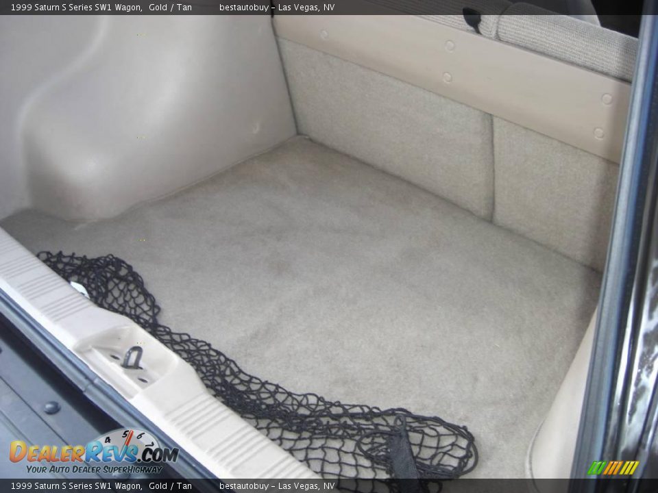 1999 Saturn S Series SW1 Wagon Gold / Tan Photo #22