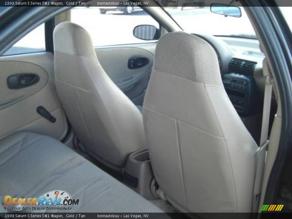 1999 Saturn S Series SW1 Wagon Gold / Tan Photo #29