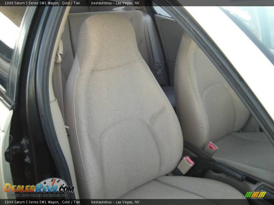 1999 Saturn S Series SW1 Wagon Gold / Tan Photo #35