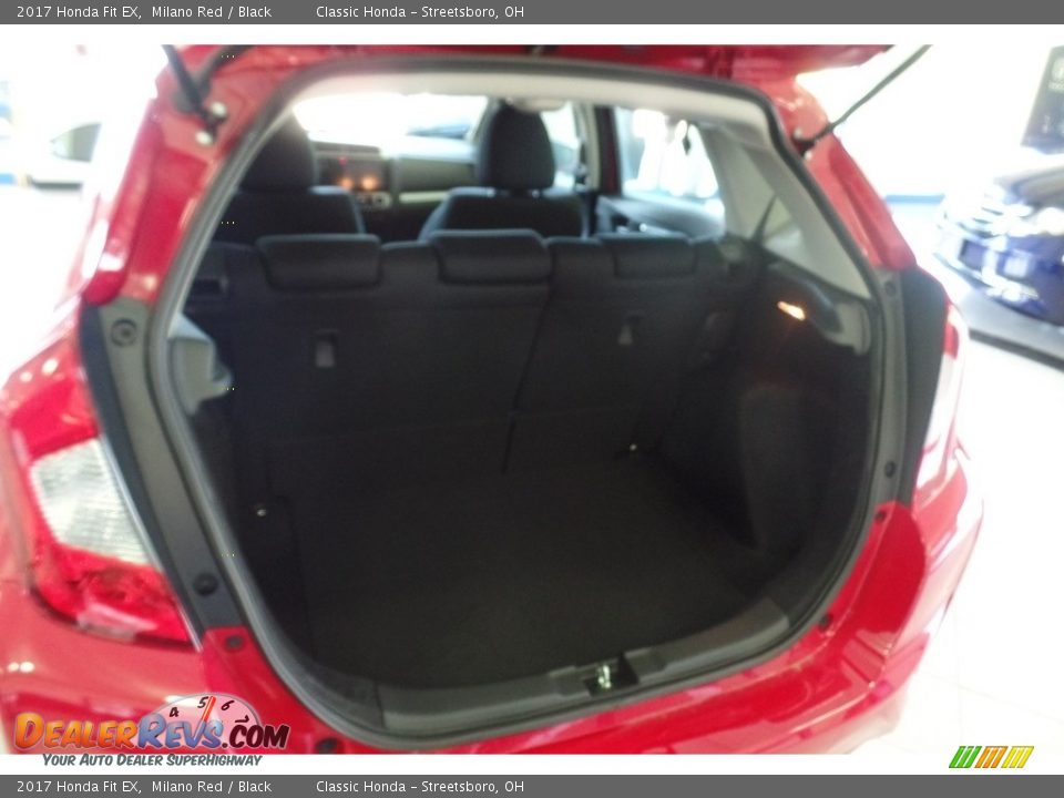 2017 Honda Fit EX Milano Red / Black Photo #14