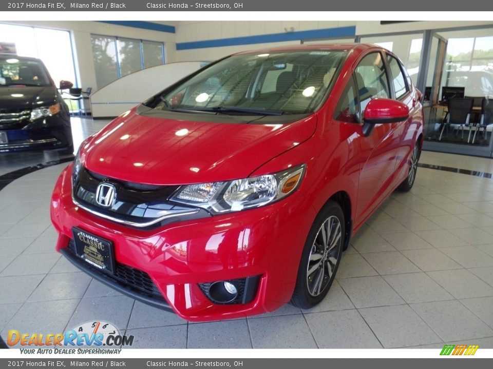 2017 Honda Fit EX Milano Red / Black Photo #1