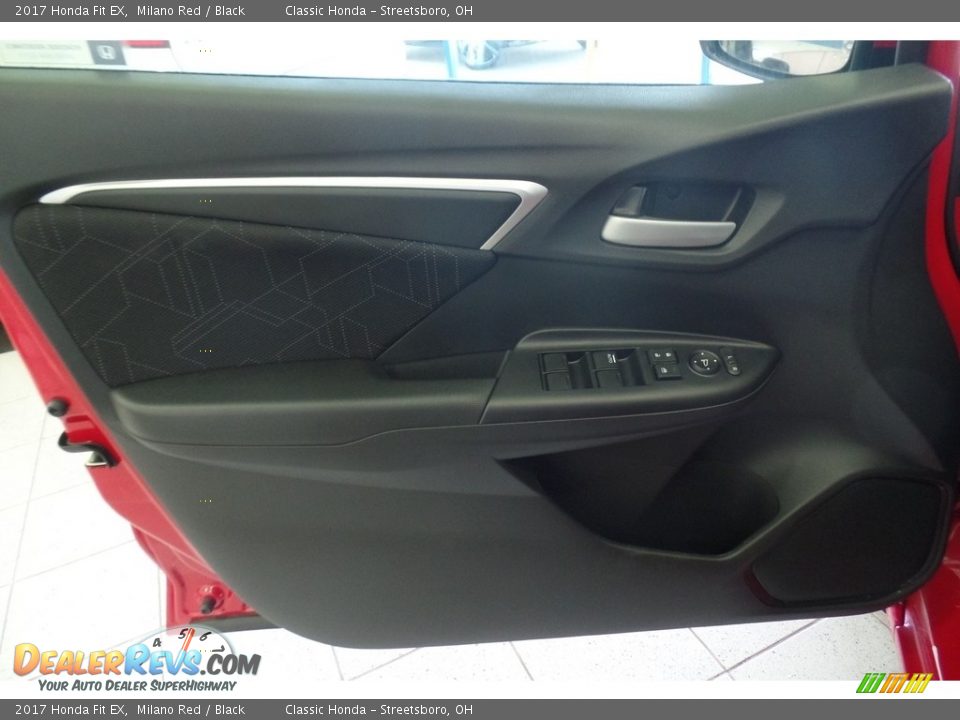2017 Honda Fit EX Milano Red / Black Photo #5