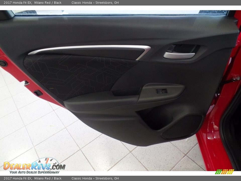 2017 Honda Fit EX Milano Red / Black Photo #6