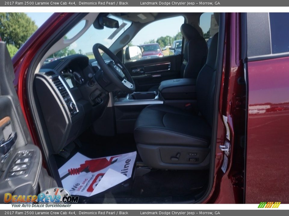2017 Ram 2500 Laramie Crew Cab 4x4 Delmonico Red Pearl / Black Photo #8