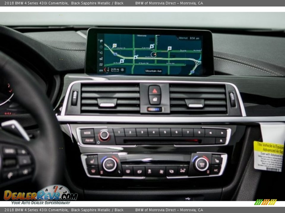 Controls of 2018 BMW 4 Series 430i Convertible Photo #6