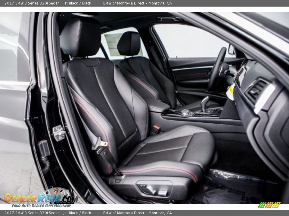 2017 BMW 3 Series 330i Sedan Jet Black / Black Photo #2
