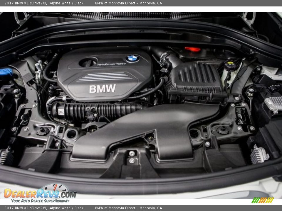 2017 BMW X1 sDrive28i Alpine White / Black Photo #8